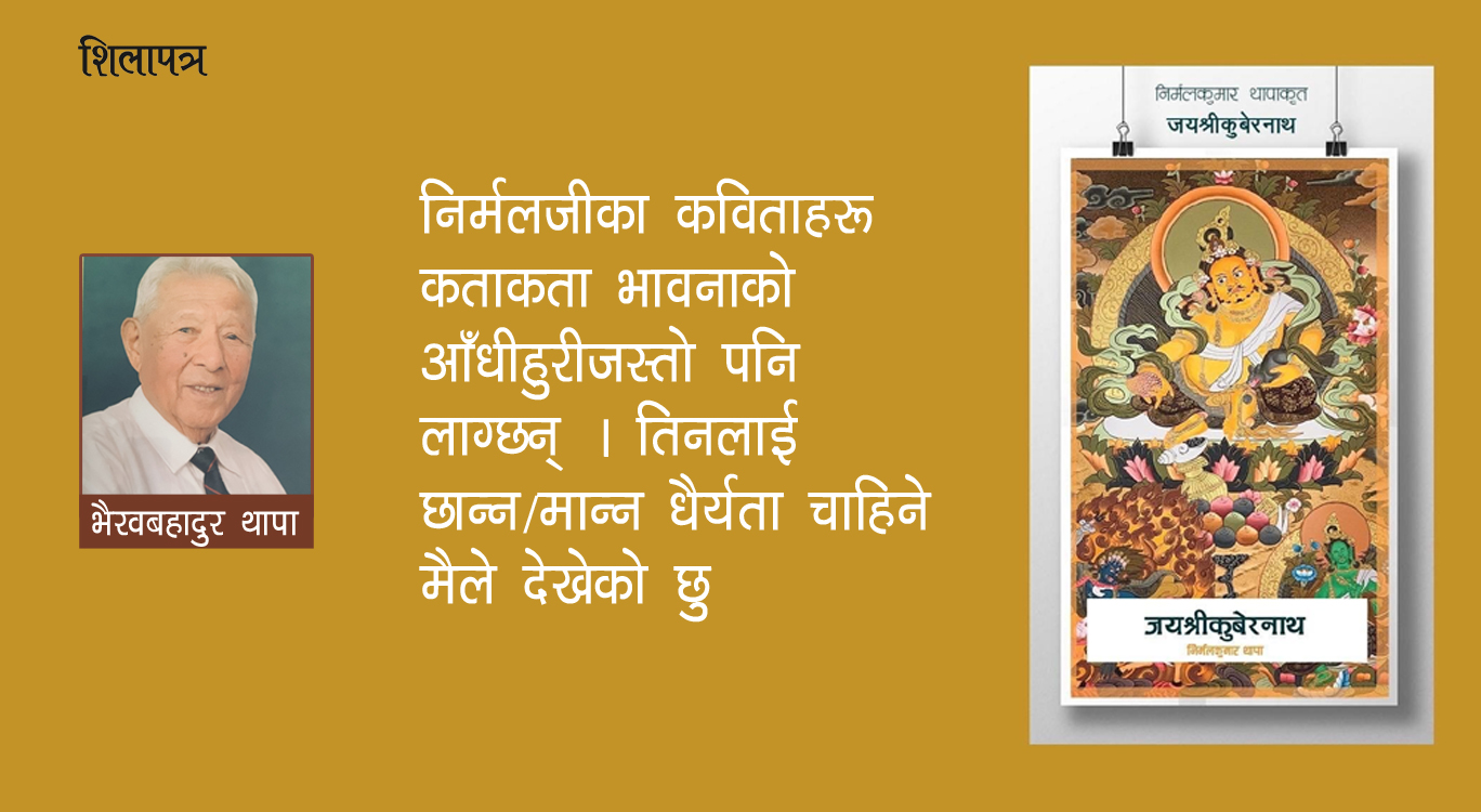 हिँड्दाहिँड्दै भेटिएको तस्वीर : भावभण्डारी जयश्रीकुबेरनाथ 